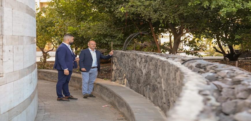 El Cabildo mejora el entorno del Museo Arqueológico Benahoarita