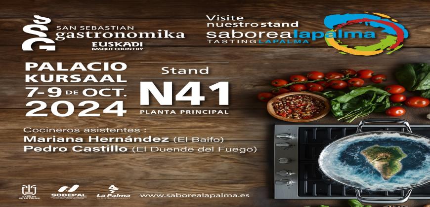La Palma promociona su gastronomía en San Sebastián Gastronomika 2024
