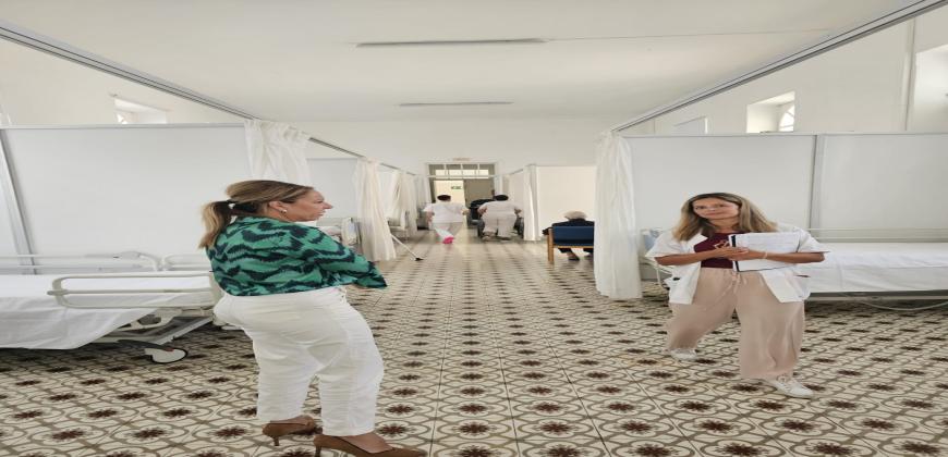 El Cabildo abre, dos años después, la Sala El Pilar del Hospital de Dolores, que puede acoger a 12 pacientes crónicos