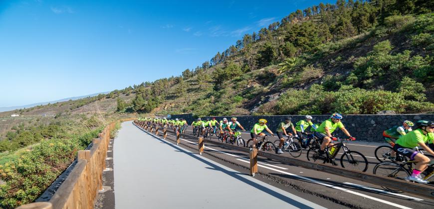Medio millar de personas participaron en la marcha cicloturista de la ‘Safe Bike’