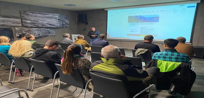El Cabildo avanza en la creación de un Parque Geológico generando cinco rutas visitables