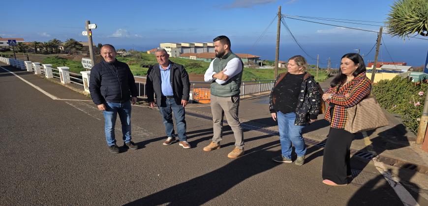 El Cabildo, a través del PIDL, mejora la calle Díaz y Suárez en Garafía 