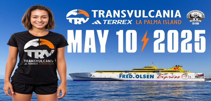 Fred. Olsen Express y Transvulcania adidas TERREX con el mismo rumbo