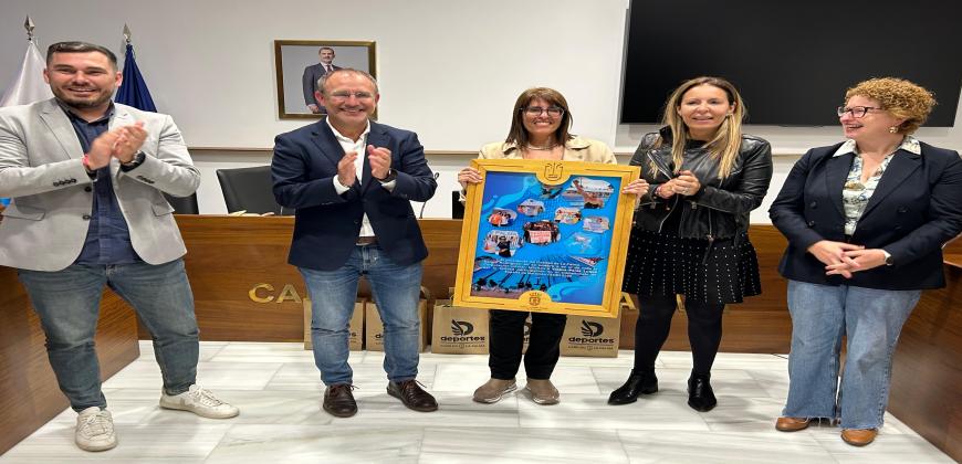 Recibimiento a Yajaira Pérez.