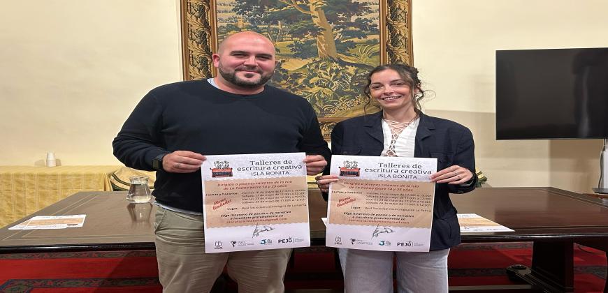 El Cabildo impulsa los primeros talleres de escritura creativa para jóvenes de La Palma