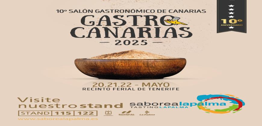 Saborea La Palma impulsa los sabores de la isla en GastroCanarias 2025
