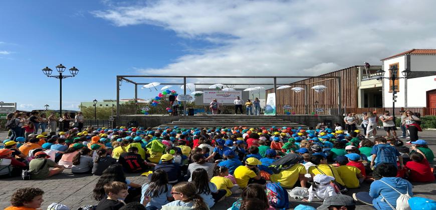 La Palma celebra el Día Internacional del Juego con la participación de 400 escolares de las unitarias de la Isla