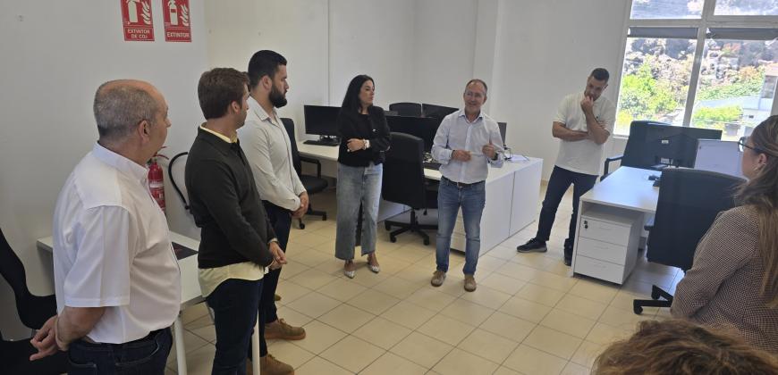 El Cabildo de La Palma ultima los detalles de la nueva oficina de seguimiento para las acciones de recuperación tras la erupción del Tajogaite