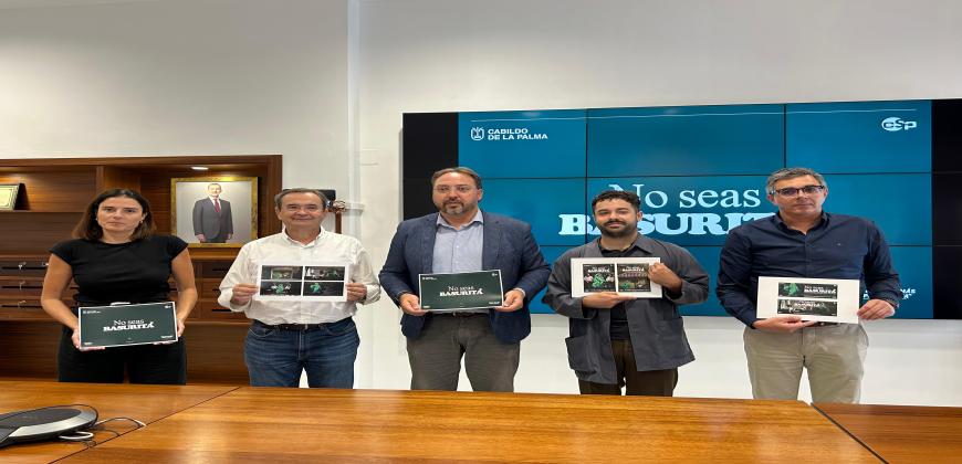 El Cabildo impulsa la campaña ‘No seas basurita’ para concienciar sobre la separación de residuos y el cuidado del medioambiente