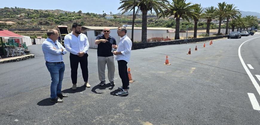 Visita a la obra en la LP-2