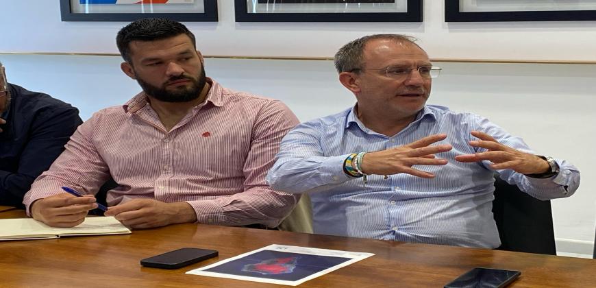 Sergio Rodríguez y Darwin Rodríguez.