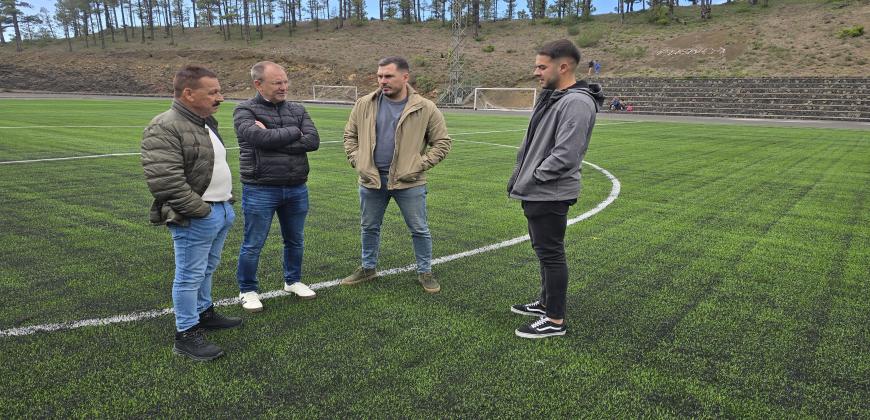 El apoyo del Cabildo permite contar a los deportistas del sur de la Isla con unas remozadas instalaciones en el Adelino Torres de Fuencaliente