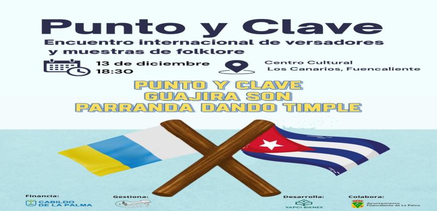 El Cabildo afianza el vínculo cultural entre La Palma y Cuba con la primera edición del encuentro ‘Punto y Clave’