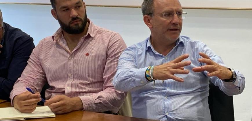 Sergio Rodríguez y Darwin Rodríguez.