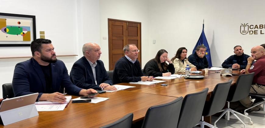 El Cabildo autoriza una nueva vivienda en Puerto Naos y avanza en la sectorización de la zona naranja 