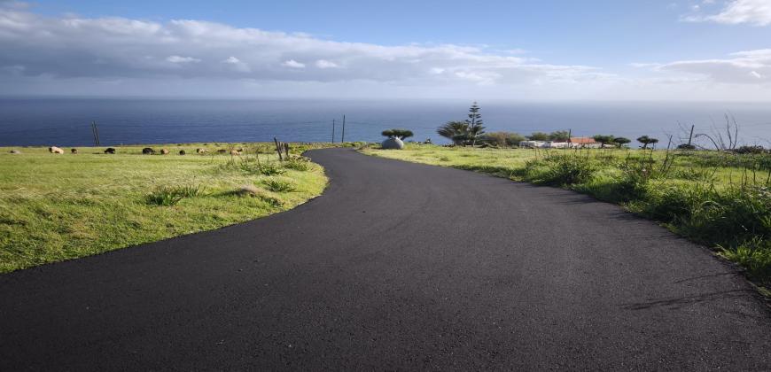 Repavimentación del acceso a Juan Adalid. 