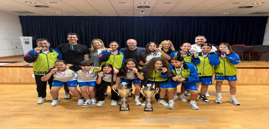 Selección de La Palma femenina de fútbol sala sub-14.