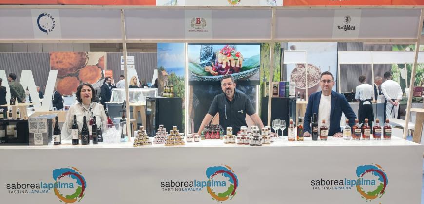La Palma exhibe su gastronomía y producto local en el Salón Gourmet 2026