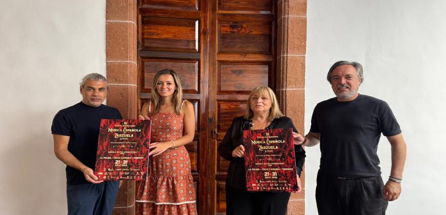 La Palma se convierte en el gran escenario de la lírica con la XII Festival Internacional de Música Española y Zarzuela