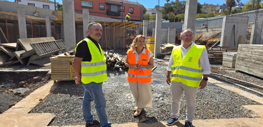 El PIDL del Cabildo permite vislumbrar el futuro Espacio Público Sociocultural Pino de la Virgen en Puntagorda con una inversión de 2,4 millones de euros