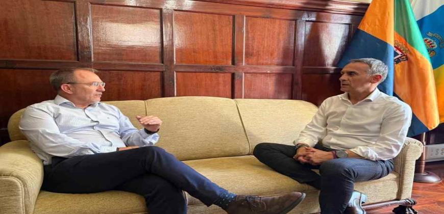 El Cabildo adjudica las obras para construir la escollera de protección de la carretera LP-213 en la entrada sur de El Remo