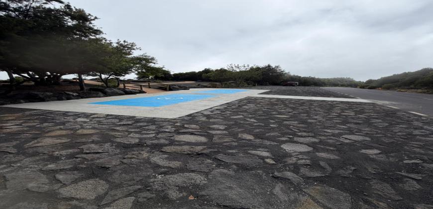 El Cabildo mejora la accesibilidad del mirador Llano de Las Ventas