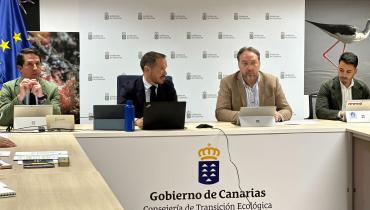 Reunión del consejero Fernando González con Transición Ecológica. 