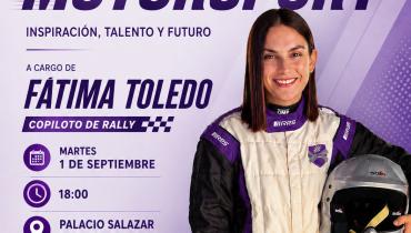 El Cabildo de La Palma fomenta la participación femenina en el mundo del motor con una charla de Fátima Toledo