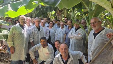 El sector platanero de La Palma conoce en Tenerife nuevas técnicas sostenibles de control de plagas